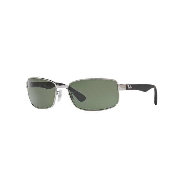 Ray-Ban RB3478 Gunmetal and Green Sunglasses 👜 - Picture 1 of 4